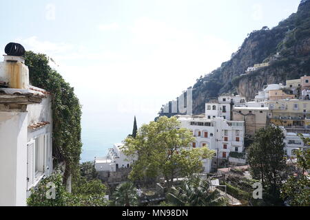 Positano, Amalfi Coast, Italie Banque D'Images