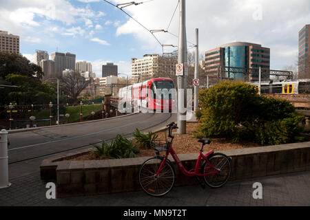 La gare centrale de Sydney haymarket avenue eddy New South Wales australie Banque D'Images