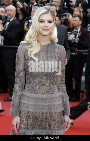 Cannes, Frankreich. 14 mai, 2018. Lala Rudge participant à la 'BlacKkKlansman' premiere au cours de la 71e édition du Festival de Cannes au Palais des Festivals le 14 mai 2018 à Cannes, France | Verwendung weltweit Crédit : afp/Alamy Live News Banque D'Images