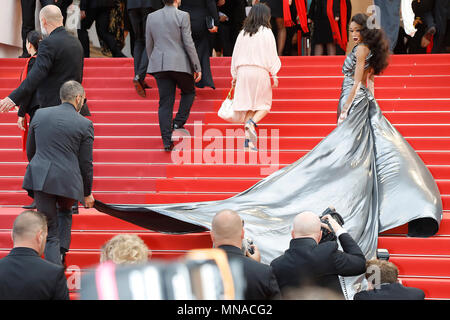 Cannes, France. Le 15 mai 2018. Cannes, France. Le 15 mai 2018. Winnie au Harlow Solo : "Une histoire de la guerre des étoiles' premiere au cours de la 71e édition du Festival de Cannes au Palais des Festivals le 15 mai 2018 à Cannes, France. Crédit : John Rasimus/Media Punch ***FRANCE, SUÈDE, NORVÈGE, FINLANDE, USA, DENARK, la République tchèque, l'AMÉRIQUE DU SUD SEULEMENT*** Crédit : MediaPunch Inc/Alamy Live News Banque D'Images