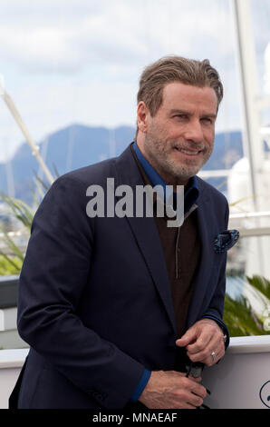 Cannes, France. Le 15 mai 2018. John Travolta au Rendevous avec John Travolta à l'appel de la photo 71e Festival de Cannes, le mardi 15 mai 2018, Cannes, France. Photo credit : Crédit : Doreen Doreen Kennedy Kennedy/Alamy Live News Banque D'Images