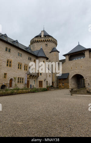 Château de Malbrouck. Château de Malbrouck. Burg Malbrouck. Banque D'Images