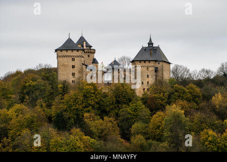 Château de Malbrouck. Château de Malbrouck. Burg Malbrouck. Banque D'Images