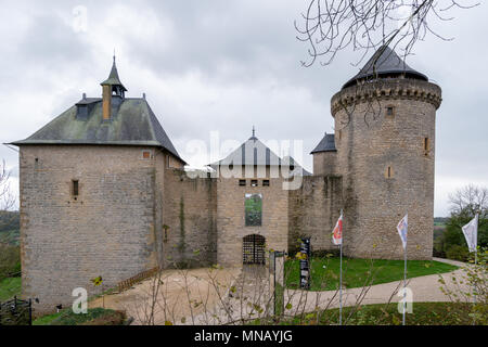 Château de Malbrouck. Château de Malbrouck. Burg Malbrouck. Banque D'Images