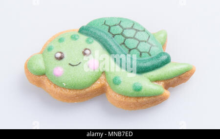 Decoration De Gateaux Faits Maison Ou Tortue Sur Un Fond De Decoration De Gateau Photo Stock Alamy