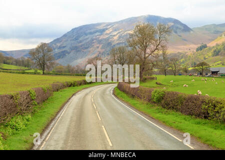 Magnifique paysage de montagne dans le parc national de Snowdonia, Gwynedd, au nord du Pays de Galles, Royaume-Uni. Banque D'Images