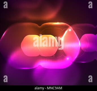 Hexagones transparente floue, sombre sur fond abstrait numérique. Hexagones transparente floue, sombre sur fond abstrait numérique. Entreprise moderne hi-tech ou toile ou papier peint présentation technologie Illustration de Vecteur