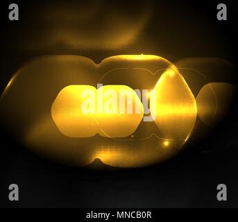 Hexagones transparente floue, sombre sur fond abstrait numérique. Hexagones transparente floue, sombre sur fond abstrait numérique. Entreprise moderne hi-tech ou toile ou papier peint présentation technologie Illustration de Vecteur