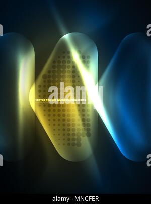 Lens flares lumineux couleur rougeoyante, fond techno. Lens flares lumineux couleur rougeoyante, fond techno. Vector abstract background hi-tech, style HUD Illustration de Vecteur