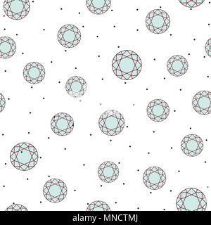 Modèle de couleur transparente avec diamond stylisé . Vector background Illustration de Vecteur