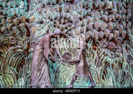 Basilique du Sanctuaire national de Marie, Reine de l'Univers à Orlando en Floride Banque D'Images