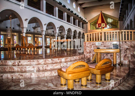 Basilique du Sanctuaire national de Marie, Reine de l'Univers à Orlando en Floride Banque D'Images