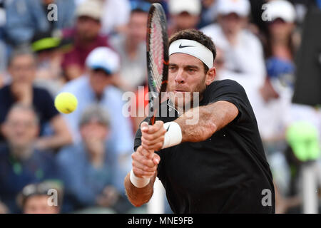 Juan Martin Del Potro Argentine Roma 16-05-2018 Foro Italico, Tennis Internazionali di Tennis d'Italia Foto Andrea Staccioli / Insidefoto Banque D'Images