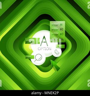 Swirl rotatif square, la couleur des rectangles avec effet de superposition pas avec des exemples de l'infographie ou un slogan. Modèle de présentation d'affaires. Vector abstract background. Swirl rotatif square, la couleur des rectangles avec effet de superposition pas avec des exemples de l'infographie ou un slogan. Modèle de présentation d'affaires. Résumé fond vecteur 3d avec effet carré pour rapport couverture, première page du livre, de la conception, de l'entreprise ou de l'affiche géométriques party flyer, site Web ou bannière publicitaire Illustration de Vecteur