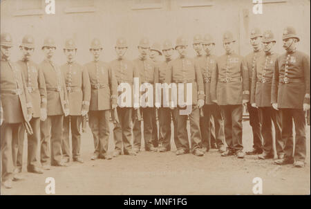 Vintage Photo d'agents de la Police métropolitaine Banque D'Images