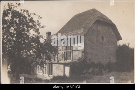 Vintage photographie de tous Cannings, Wiltshire, England, UK Banque D'Images