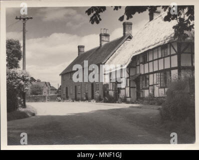 Vintage photographie de tous Cannings, Wiltshire, England, UK Banque D'Images