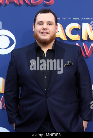 La 53e Academy of Country Music Awards au MGM Grand Garden Arena de Las Vegas Dimanche, 15 avril, 2018 Avec : Luc Combs Où : Las Vegas, Nevada, United States Quand : 15 Avr 2018 Crédit : Judy Eddy/WENN.com Banque D'Images