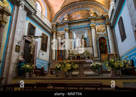 Templo del Oratorio, oratoire, l'église San Miguel de Allende, une ville de l'ère coloniale, le centre du Mexique, région Bajío Banque D'Images