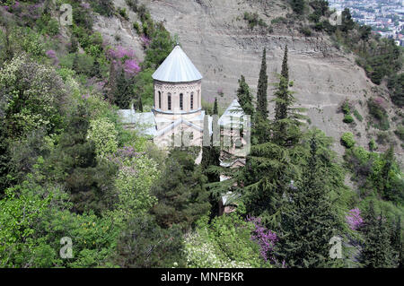 Église Saint Davids sur le mont Mtatsminda à Tbilissi Banque D'Images