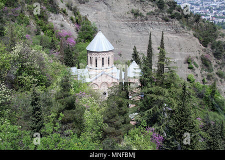 Église Saint Davids sur le mont Mtatsminda à Tbilissi Banque D'Images