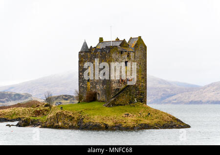 Château de Stalker, Ecosse Banque D'Images