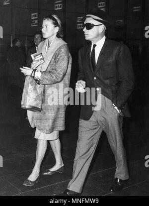 Ingrid Bergman, Yul Brynner, Rome 1962 Banque D'Images