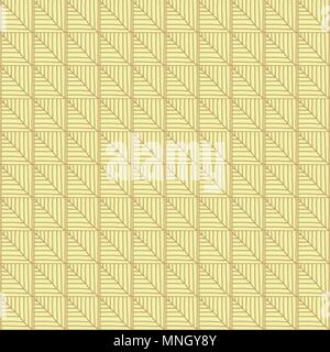 Motif ornemental traditionnelles africaines. Seamless texture stylisé avec des triangles et les feuilles des arbres. Motif de l'Afrique de l'ordinaire pour la décoration ou l'arrière-plan. Illustration de Vecteur