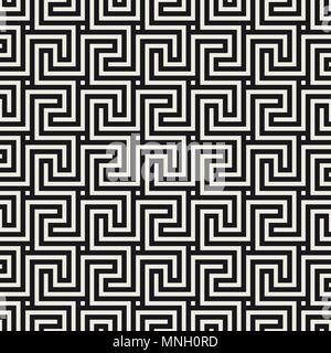 Seamless Vector pattern géométrique. Simple abstract lines lattice. Éléments répétés fond élégant carrelage Illustration de Vecteur