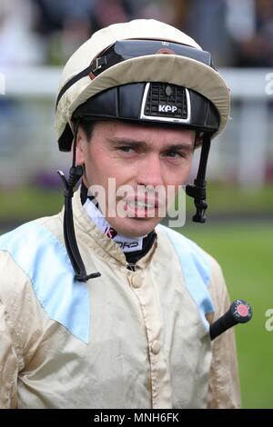 York, Royaume-Uni. 16 mai 2018. Andrew Mullen Festival 2018 Dante Jockey hippodrome de York, l''hippodrome de York, York, Angleterre 16 mai 2018 Allstar Crédit : photo library/Alamy Live News Banque D'Images