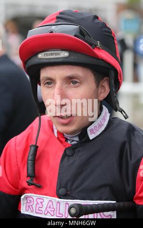York, Royaume-Uni. 16 mai 2018. James Sullivan, 2018 Festival Dante Jockey hippodrome de York hippodrome de York, York, Angleterre 16 mai 2018 Allstar Crédit : photo library/Alamy Live News Banque D'Images