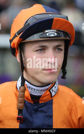 York, Royaume-Uni. 16 mai 2018. Kevin Stott Festival 2018 Dante Jockey hippodrome de York, l''hippodrome de York, York, Angleterre 16 mai 2018 Allstar Crédit : photo library/Alamy Live News Banque D'Images
