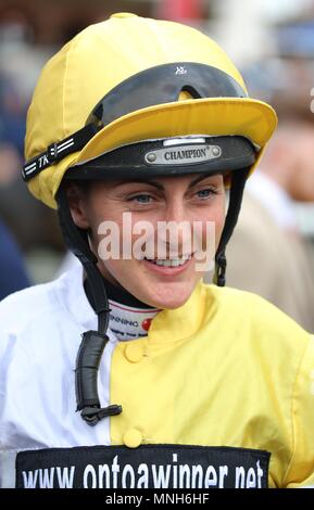 York, Royaume-Uni. 16 mai 2018. Rachel Richardson Festival 2018 Dante Jockey hippodrome de York, l''hippodrome de York, York, Angleterre 16 mai 2018 Allstar Crédit : photo library/Alamy Live News Banque D'Images