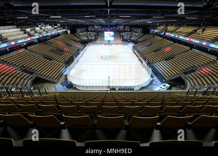 Herning, Danemark. 17 mai, 2018. La Jyske Bank Boxen Indoor Arena est perçu avant le Championnat du Monde de Hockey sur Glace Etats-unis match quart contre la République tchèque, à Herning, Danemark, le 17 mai 2018. Credit : Ondrej Deml/CTK Photo/Alamy Live News Banque D'Images