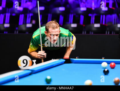 James de l'Australie pendant la Coupe de Monde de Delahunty extérieure 2018 : Round 1 - l'Australie contre la Russie au gymnase (Luwan) Arena le Jeudi, 17 mai 2018. SHANGHAI, CHINE. Credit : Taka G Wu Banque D'Images