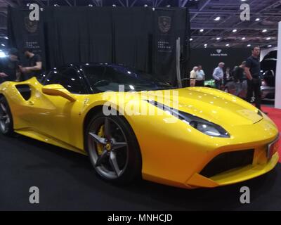 Motor Show 2018 s'ouvre dans Excel, Londres Banque D'Images