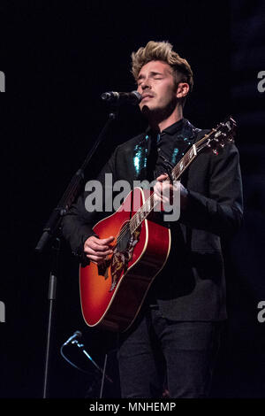 Nashville, Tennessee, USA. Mar 25, 2018. SAM PALLADIO pendant le concert à Nashville : Final plat célébration au Grand Ole Opry à Nashville, Tennesee Crédit : Daniel DeSlover/ZUMA/Alamy Fil Live News Banque D'Images