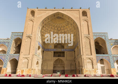 Mosquée Jameh d'Isfahan, Iran. Cette mosquée est classé au Patrimoine Mondial de l'UNESCO Banque D'Images