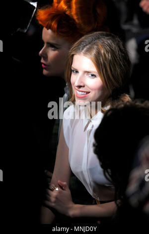 Anna Kendrick et Paloma Faith assister à la Vivienne Westwood Red Label fashion show lors de la London Fashion Week SS 2014. Somerset House, Londres 15 septembre 2014 --- Image par © Paul Cunningham Banque D'Images