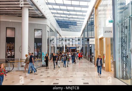 Pays-bas, Utrecht, 16 novembre 2017 - Hoog Catharijne Shopping Mall à Utrecht Banque D'Images