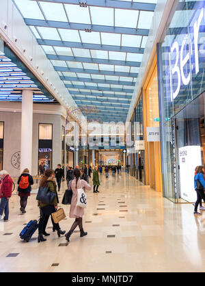 Pays-bas, Utrecht, 16 novembre 2017 - Hoog Catharijne Shopping Mall à Utrecht Banque D'Images