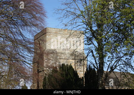 Blanchland abbaye église paroissiale de Sainte Marie la Vierge Banque D'Images