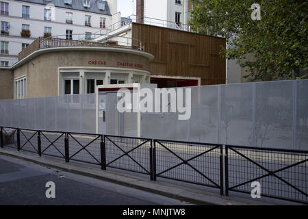 Fermé Creche Française, Crèche Château Rouge, Crèche Municipale, Rue Richome, 75018 Paris, France Banque D'Images