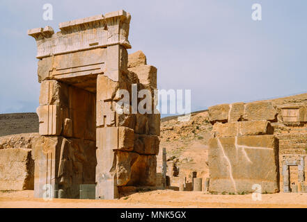 Persepolis, Iran - avril 28, 2018 : la cérémonie était Persépolis capitale de l'Empire achéménide ca. 550 330 AV. Banque D'Images