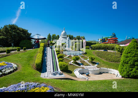 Bruxelles, Belgique - 05 MAI 2018 : Mini ville Europe à Bruxelles, Belgique Banque D'Images