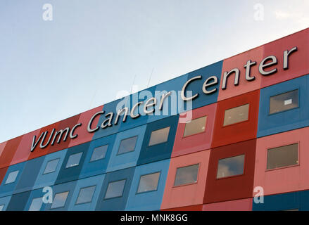 Amsterdam, Pays-Bas-décembre 13, 2015 : VU University Medical Centre du cancer est un établissement d'enseignement et de recherche à Amsterdam. Banque D'Images