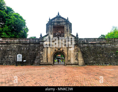 Fort Santiago, Manille, Philippines, le 19 août 2017 - Fort Santiago à Manille, Philippines Banque D'Images