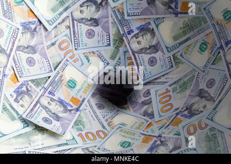 Cent Billets d'un dollar. Banque D'Images