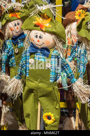 Jardin de souvenirs à la vente sur la promenade de la ville de Swanage Dorset Banque D'Images