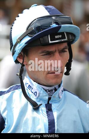 York, Royaume-Uni. 17 mai 2018. Daniel Tudhope Festival 2018 Dante Jockey hippodrome de York, l''hippodrome de York, York, Angleterre 17 mai 2018 Allstar Crédit : photo library/Alamy Live News Banque D'Images